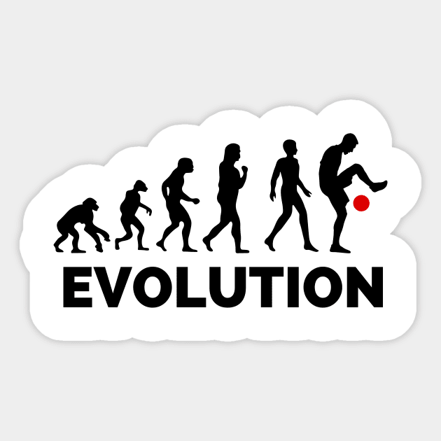 Evolution of Freestyle Football Sticker by Lottz_Design 